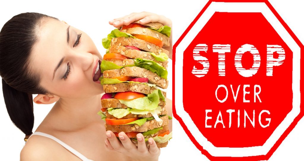 how to stop over eating
