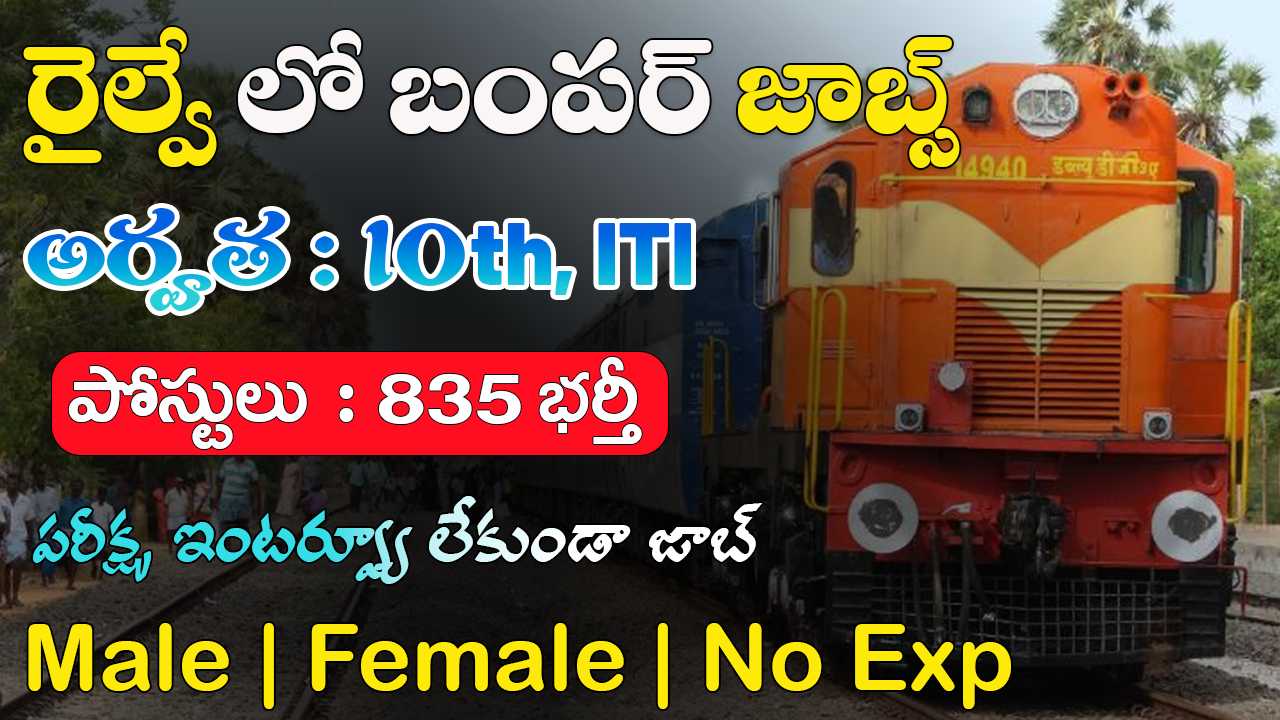 Railway SECR Apprentice Recruitment 2025