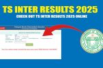 How to Check TS Inter Results 2025