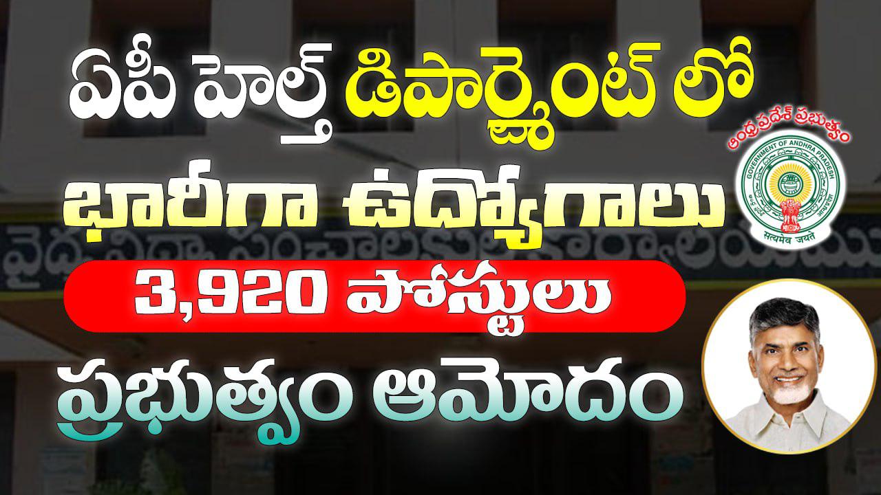AP HM&FW Recruitment 2025