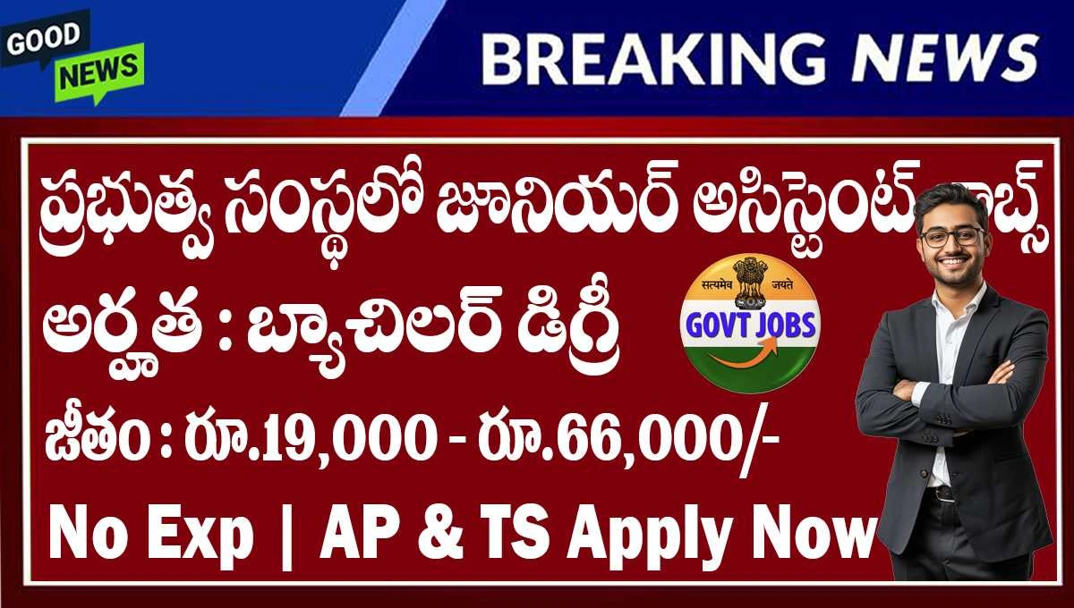 WAPCOS Junior Assistant Recruitment 2025