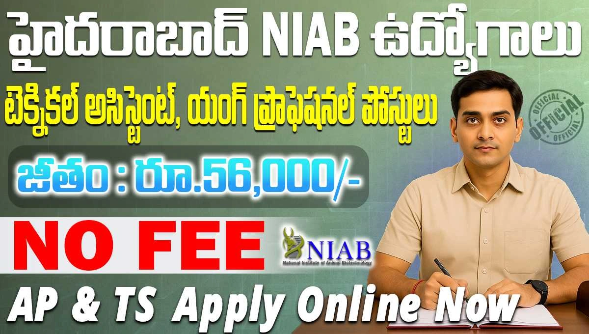 NIAB Recruitment 2025