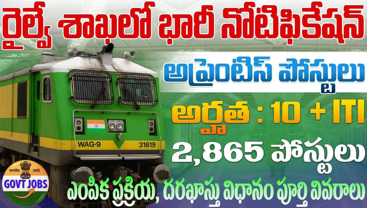 RRC WCR Apprentice Recruitment 2025