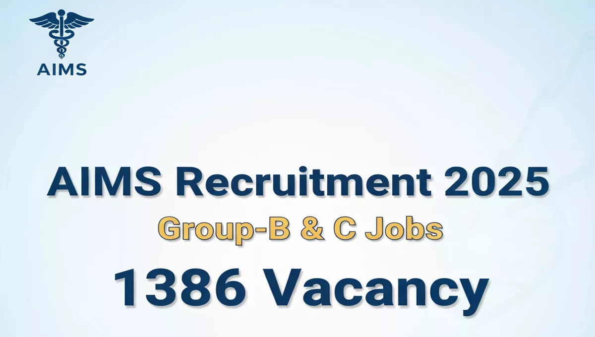 AIIMS CRE-4 Recruitment 2025