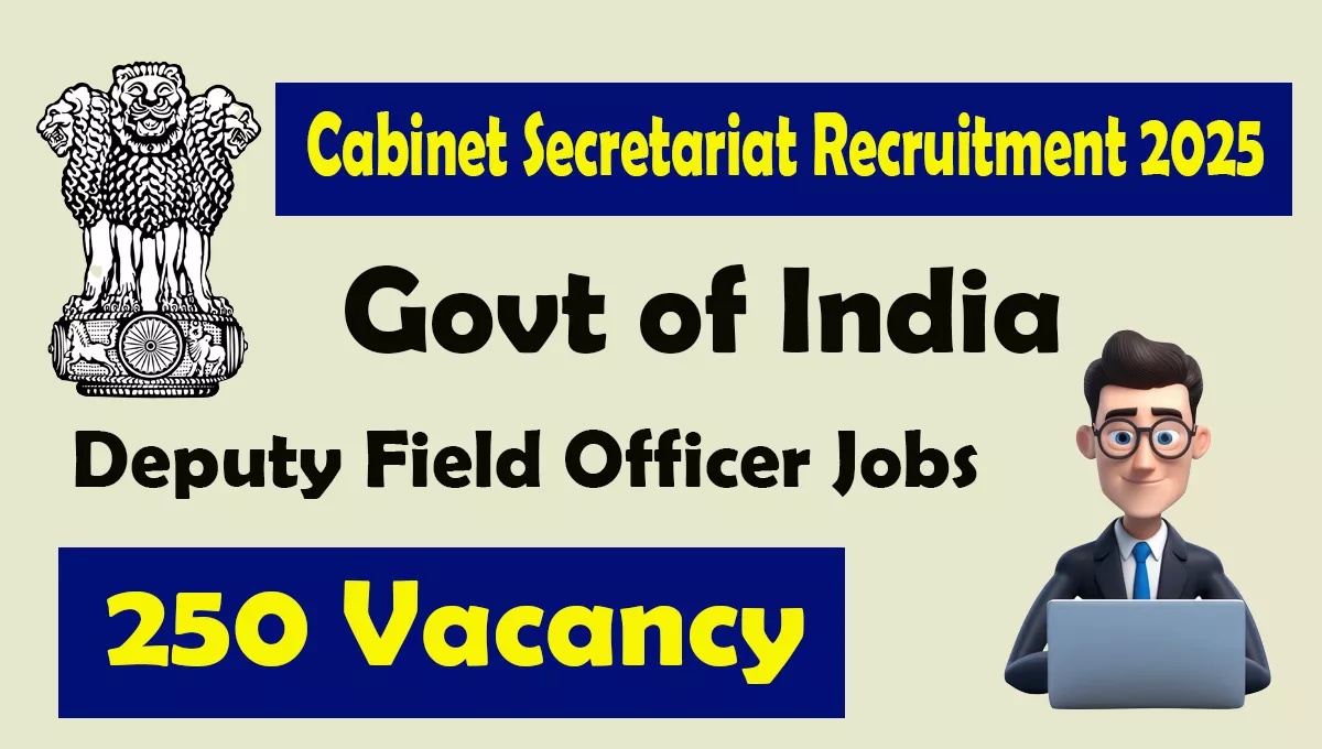 Cabinet Secretariat DFO Recruitment 2025
