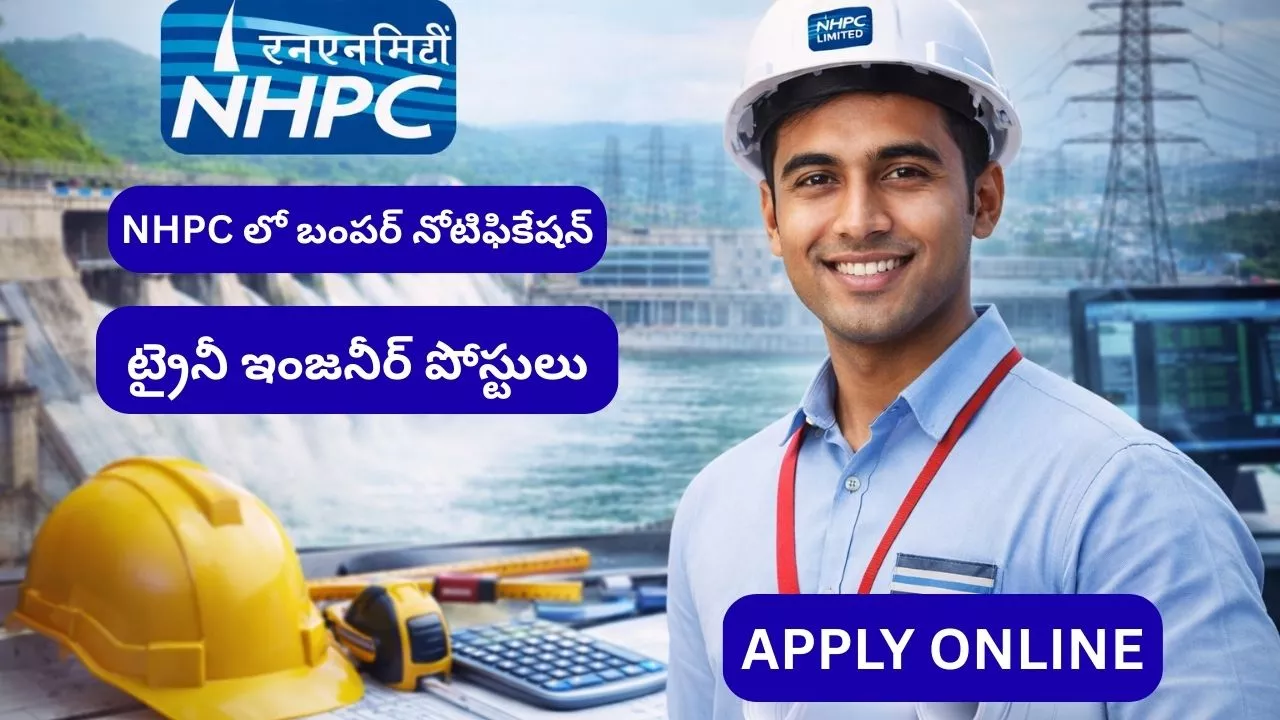 NHPC Trainee Engineer Recruitment 2026
